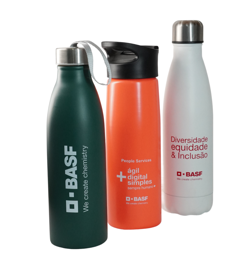 Garrafas personalizadas BASF